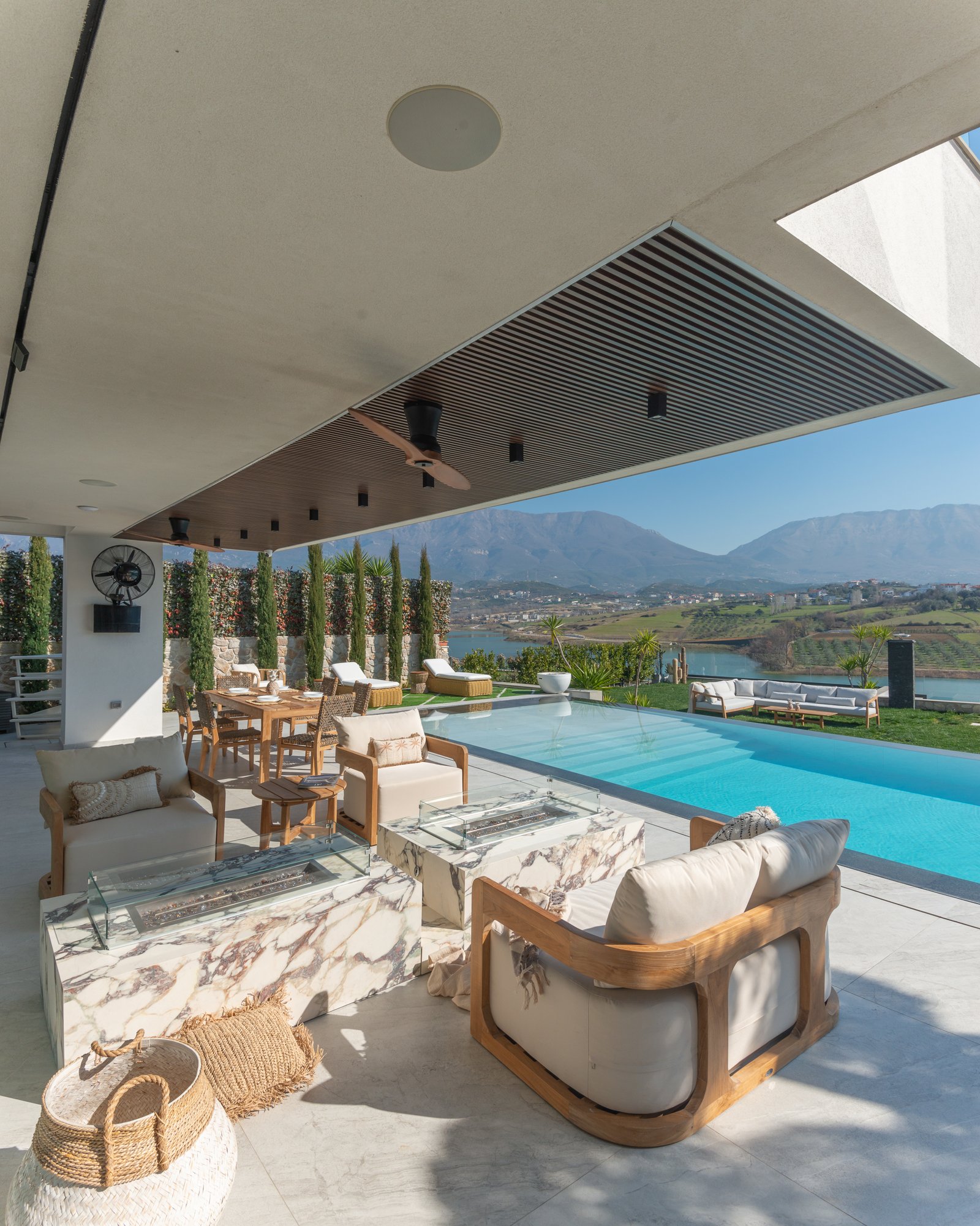 IBIZA SOFA TEAK 2 SEATER Thumbnail